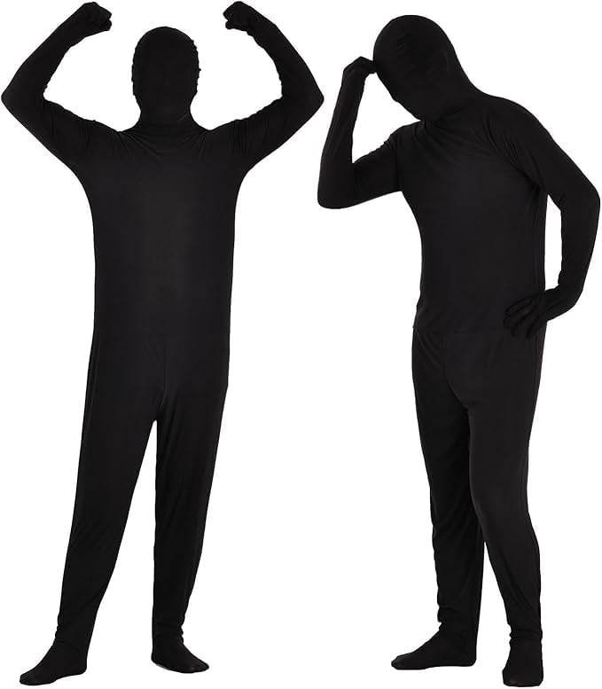 Tongcloud Unisex Spandex Adult Body Suit Cosplay Full Body Disappearing Man Body Suit for Halloween Costume Party Gift - Image 4